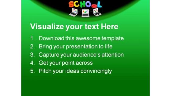 School Education PowerPoint Backgrounds And Templates 1210
