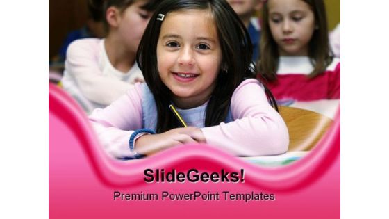 School Girl Education PowerPoint Backgrounds And Templates 1210 School Girl Education PowerPoint Backgrounds And Templates 1210