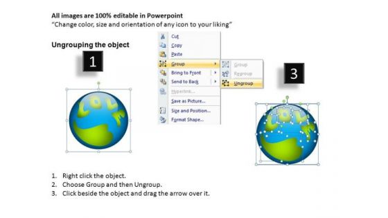 School Kids On Earth PowerPoint Slides And Ppt Template Diagrams
