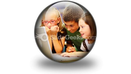 School Students Ppt Icon For Ppt Templates And Slides C