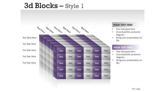 Science 3d Blocks 1 PowerPoint Slides And Ppt Diagram Templates
