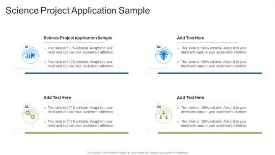 Science Project Application Sample In Powerpoint And Google Slides Cpb