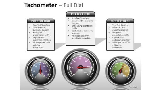 Science Tachometer Full Dial PowerPoint Slides And Ppt Diagram Templates