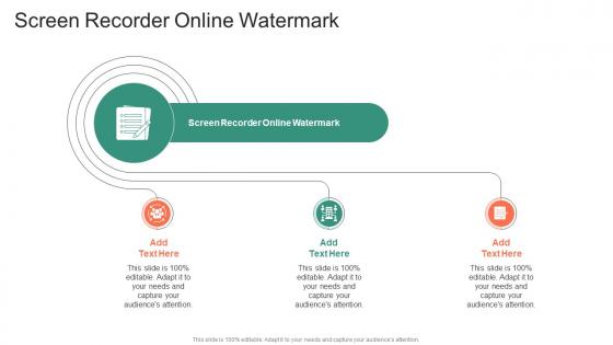 Screen Recorder Online Watermark In Powerpoint And Google Slides Cpb