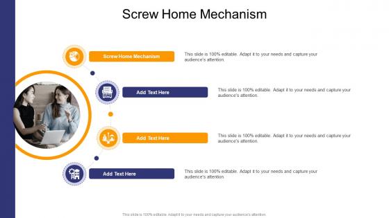 Screw Home Mechanism In Powerpoint And Google Slides Cpb
