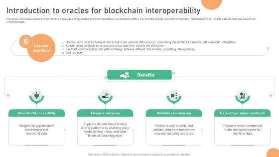 Seamless Integration The Power Introduction To Oracles For Blockchain Interoperability BCT SS V Seamless Integration The Power Introduction To Oracles For Blockchain Interoperability BCT SS V