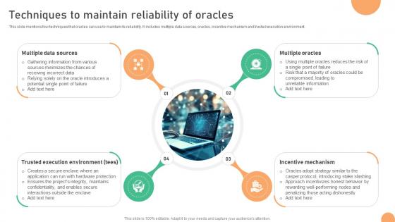 Seamless Integration The Power Techniques To Maintain Reliability Of Oracles BCT SS V Seamless Integration The Power Techniques To Maintain Reliability Of Oracles BCT SS V