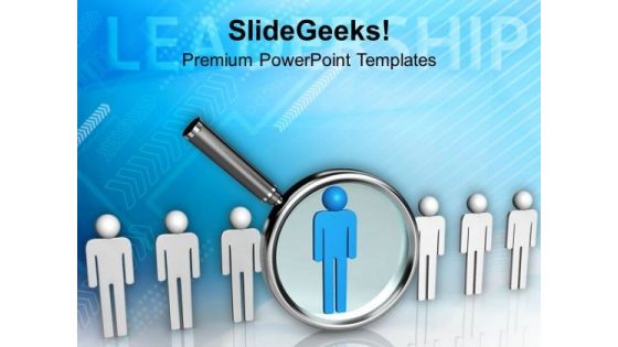 Search And Select Right People PowerPoint Templates Ppt Backgrounds For Slides 0613