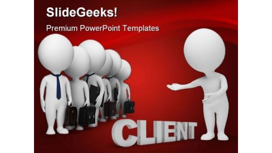 Search Client Business PowerPoint Backgrounds And Templates 1210