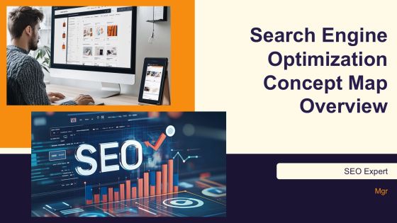 Search Engine Optimization Concept Map Overview PPT Slides AT