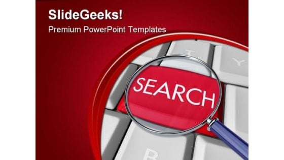 Search Internet PowerPoint Templates And PowerPoint Backgrounds 0811