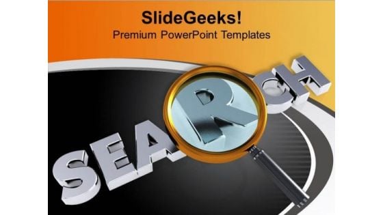 Search The Right Answer To Question PowerPoint Templates Ppt Backgrounds For Slides 0713