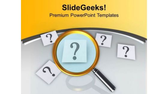 Search The Right Part Of Solution PowerPoint Templates Ppt Backgrounds For Slides 0813