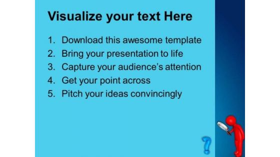 Search The Right Way Of Success PowerPoint Templates Ppt Backgrounds For Slides 0613