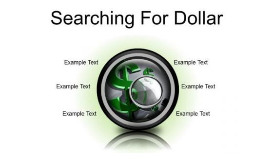 Searching For Dollar Finance PowerPoint Presentation Slides Cc