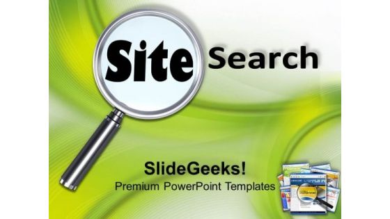 Searching The Website Internet Concept PowerPoint Templates Ppt Backgrounds For Slides 0513