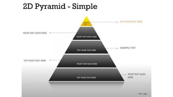 Sections 2d Pyramid Simple PowerPoint Slides And Ppt Diagram Templates Sections 2d Pyramid Simple PowerPoint Slides And Ppt Diagram Templates