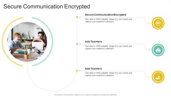 Secure Communication Encrypted In Powerpoint And Google Slides Cpb