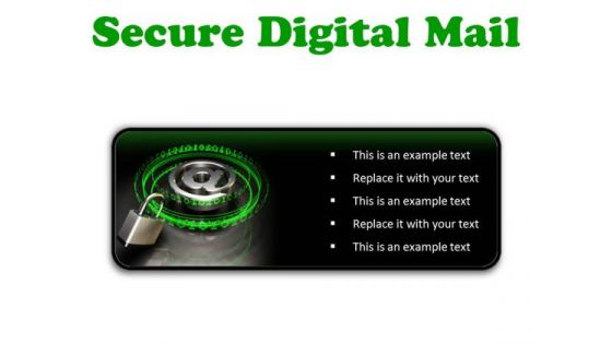 Secure Digital Mail Internet PowerPoint Presentation Slides R