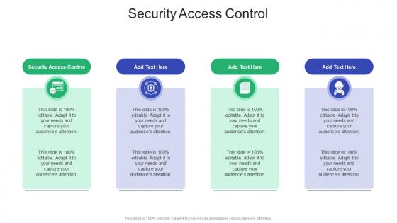 Security Access Control In Powerpoint And Google Slides Cpb