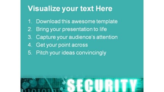 Security Background PowerPoint Themes And PowerPoint Slides 0911
