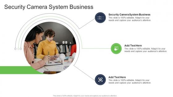Security Camera System Business In Powerpoint And Google Slides Cpb