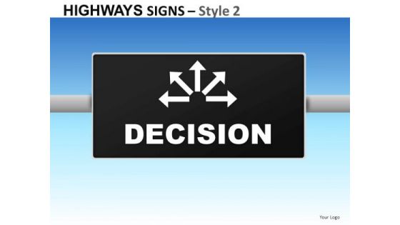 Security Highways Signs 2 PowerPoint Slides And Ppt Diagram Templates