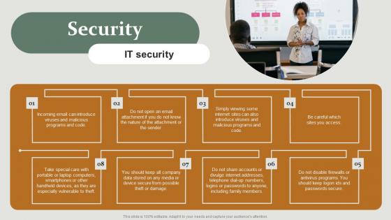 Security HR Policy Overview Powerpoint Presentation Ppt Template Pdf