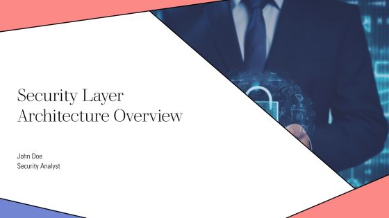 Security Layer Architecture Overview PPT Example AT
