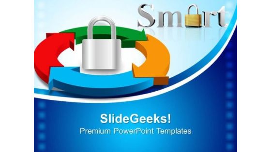 Security Process In Business PowerPoint Templates And PowerPoint Themes 0512