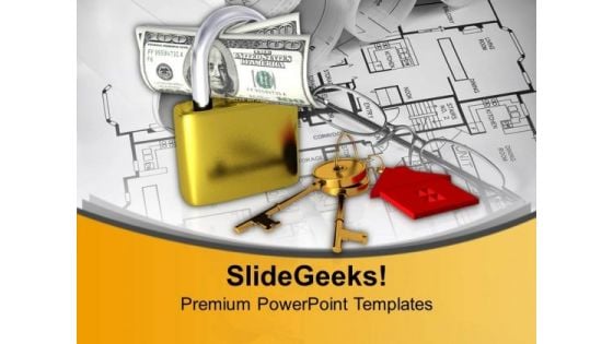 Security Real Estate Finance PowerPoint Templates And PowerPoint Themes 1112