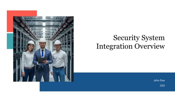 Security System Integration Overview PPT Sample AT