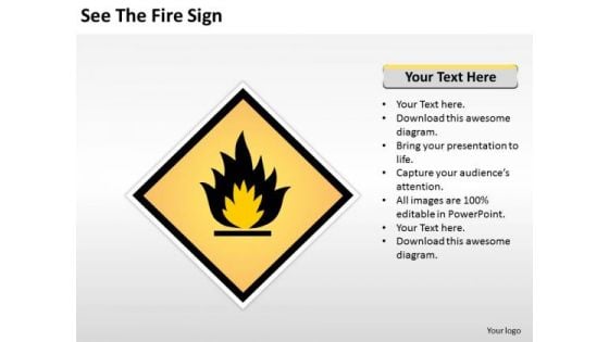 See The Fire Sign Ppt Business Continuity Plan Sample PowerPoint Slides See The Fire Sign Ppt Business Continuity Plan Sample PowerPoint Slides