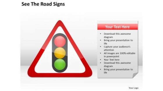 See The Road Signs Ppt Business Plan Builder PowerPoint Templates