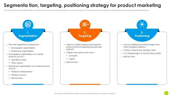 Segmenta Tion Targeting Positioning Strategy For Microsoft Long Term Business Information PDF