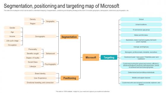 Segmentation Positioning And Targeting Strategic Advancements By Microsofts Brochure Pdf
