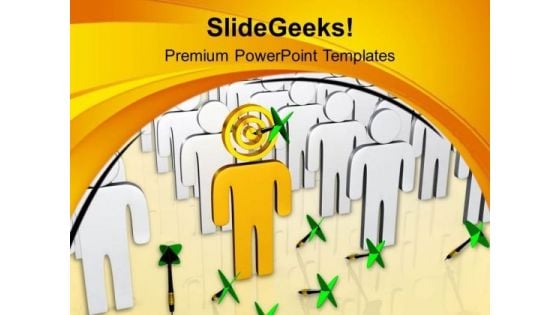 Select Right Person For Task PowerPoint Templates Ppt Backgrounds For Slides 0713