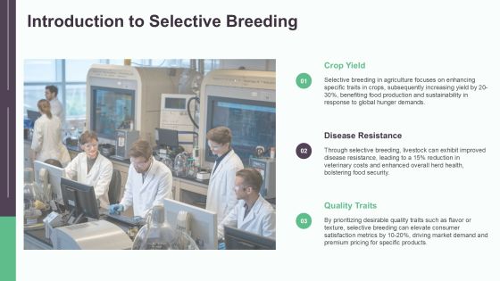 Selective Breeding Genetics Explained PPT Guidelines AT Slide03