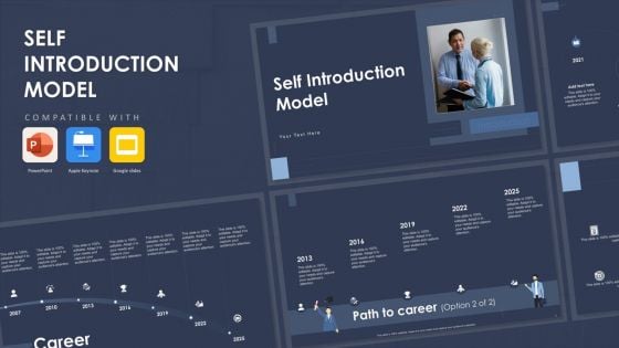 Self Introduction Model Powerpoint Presentation Slides