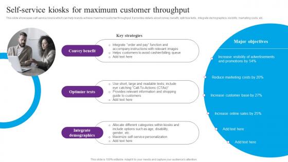 Self Service Kiosks Maximum Centric Marketing To Enhance Brand Connections Elements Pdf