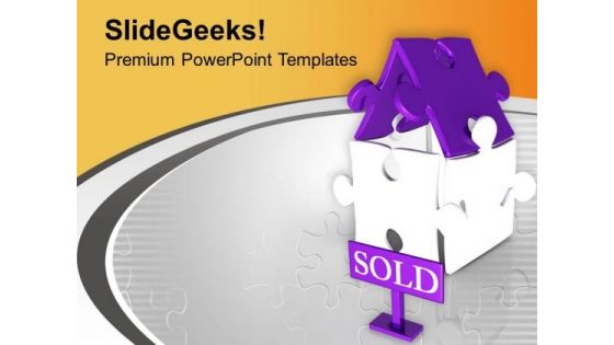 Sell Your Property For Profit PowerPoint Templates Ppt Backgrounds For Slides 0613