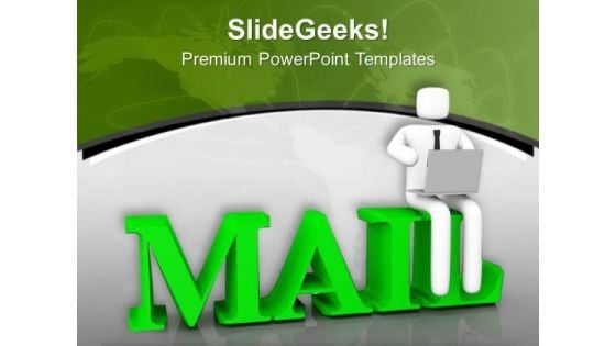 Send A Mail For Business Proposal PowerPoint Templates Ppt Backgrounds For Slides 0713