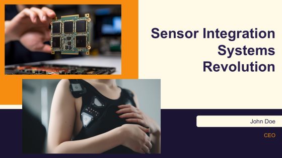 Sensor Integration Systems Revolution PPT Structure AT
