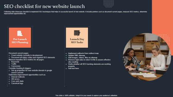 SEO Checklist For New Website Launch Step By Step Guide Inspiration PDF