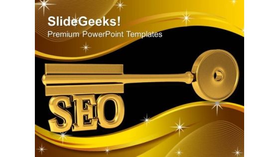 Seo Key Business Communication PowerPoint Templates And PowerPoint Themes 1112