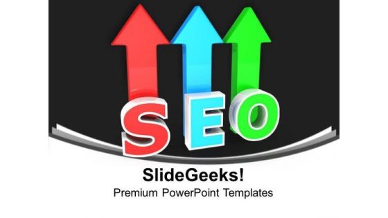 Seo Marketing Arrows PowerPoint Templates And PowerPoint Themes 1012