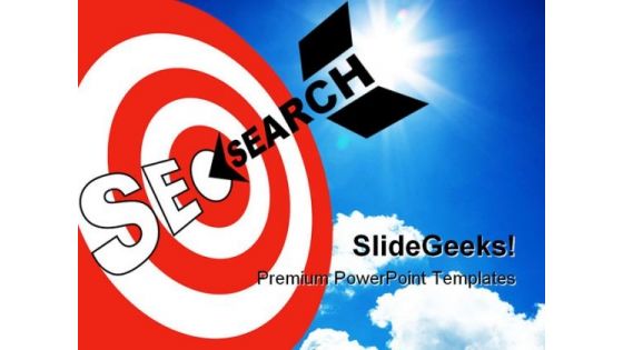 Seo Search Business PowerPoint Template 0910