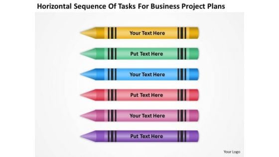 Sequence Of Tasks For Business Project Plans Ppt Small Planning PowerPoint Slides