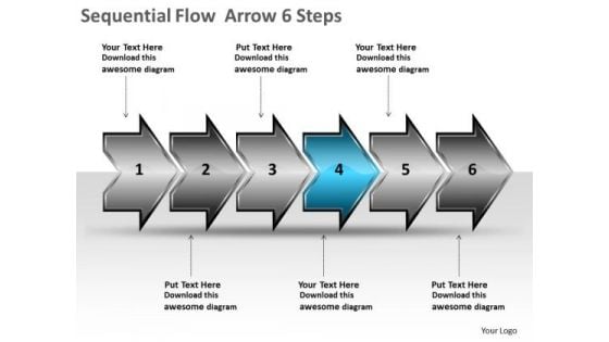 Sequential Flow Arrow 6 Steps Manufacturing Process Diagram PowerPoint Templates Sequential Flow Arrow 6 Steps Manufacturing Process Diagram PowerPoint Templates