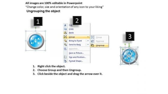 Server Networking Icons PowerPoint Slides